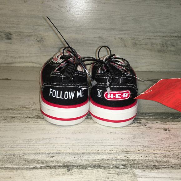 HEB  Brand Shop Follow Me to H-E-B Sneakers Youth Kids 12 NWT Texas - Picture 5 of 6